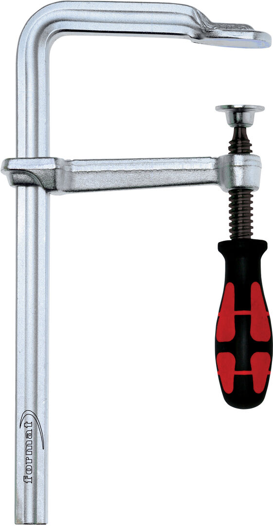 FORMAT Ganzstahl-Schraubzwinge 160x 80mm 2K-Griff