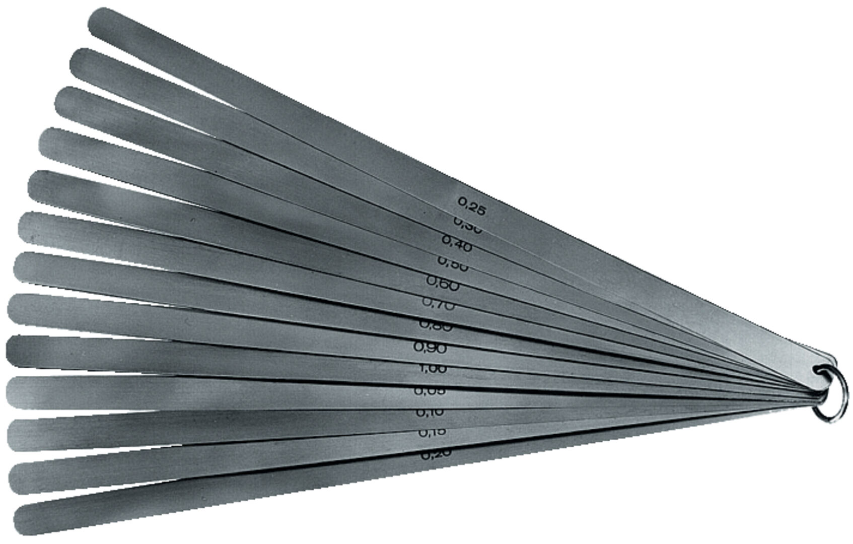 FORMAT Kolbenspiellehre 20 Bl. 0,05-1,00mm