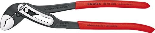 KNIPEX Wasserpumpenzange 180mm Alligator Rohrzange Kunststoffüberzug 88 01 180
