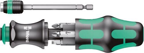 WERA Bit-Sortiment Kraftform Kompakt 20 8-teilig