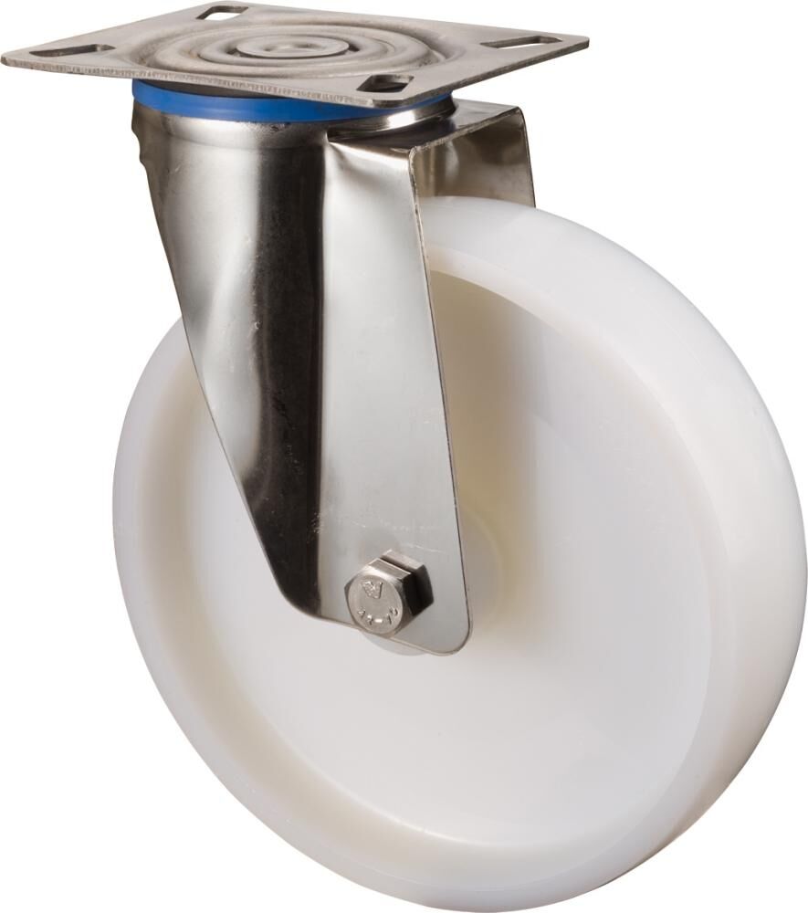 BS ROLLEN Lenkrolle EdelStahl Rad-d 80mm 100KG Tragfür