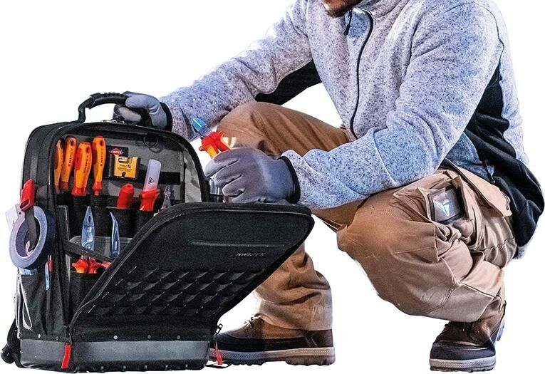 KNIPEX Werkzeugrucksack Modul X18 Elektro 23-teilig