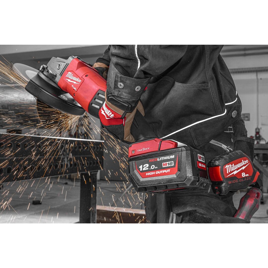 MILWAUKEE Akku-Winkelschleifer M18 ONEFLAG230XPDB-0 ohne Akku-& Ladegerät im Karton