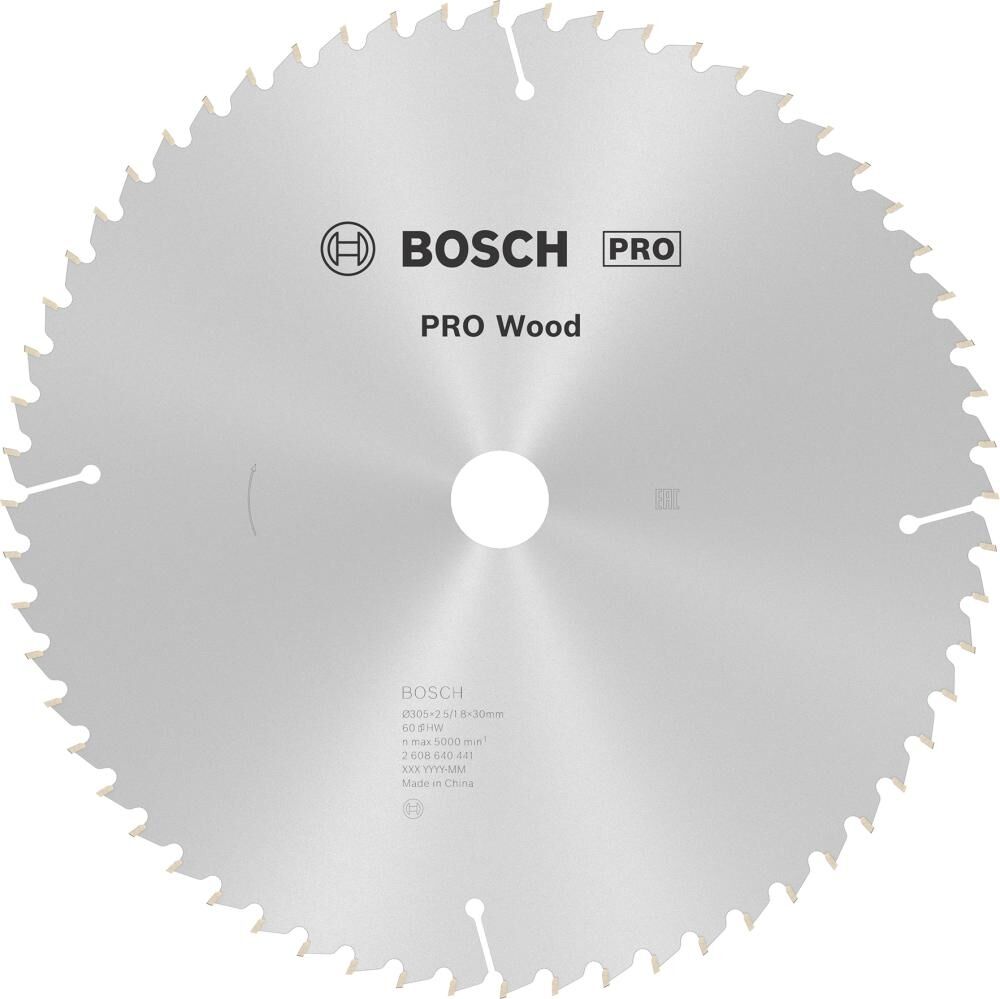 BOSCH Kreissägeblatt Optiline TKB 305x30mm 60WZ/N SB2,5 K&G