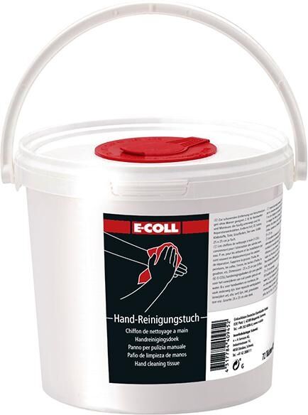 E-COLL Handreinigungstücher 72St. 25x25cm