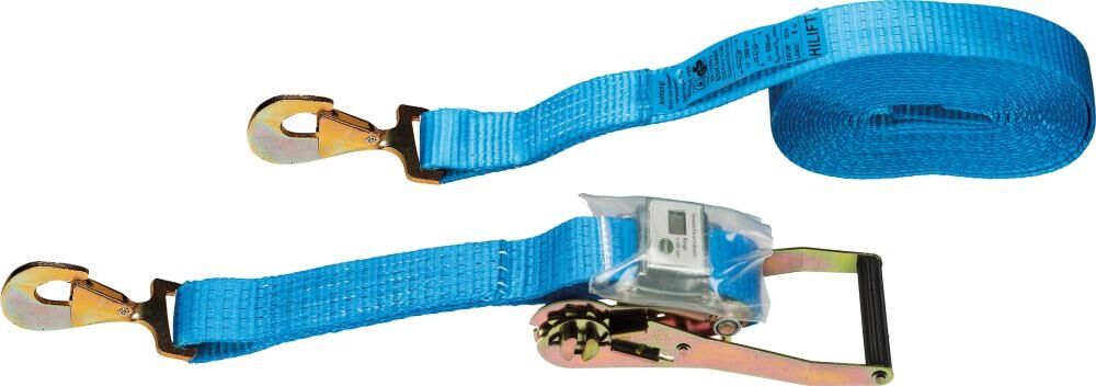 Langhebel-Zurrgurt 50mm 8m 5T K-Haken