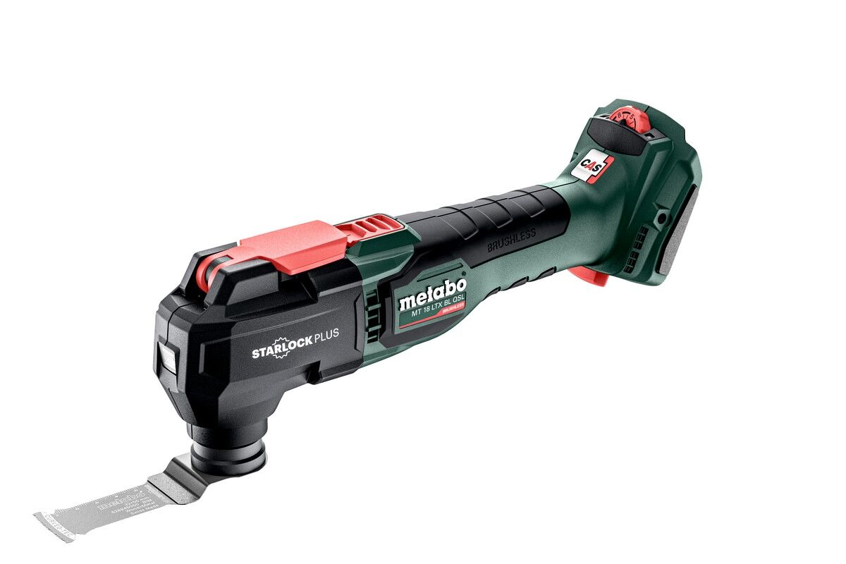 METABO Akku-Multitool MT 18 LTX BL QSL Starlock ohne Akku & Ladegerät