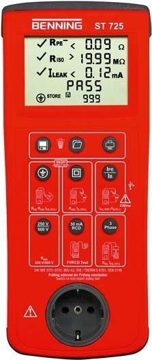 BENNING Gerätetester ST725