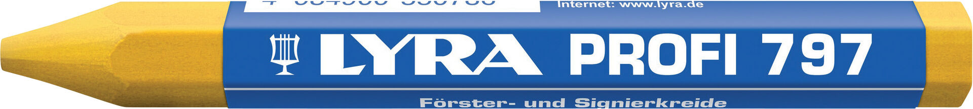 LYRA Förster-& Signierkreide blau 120x120mm