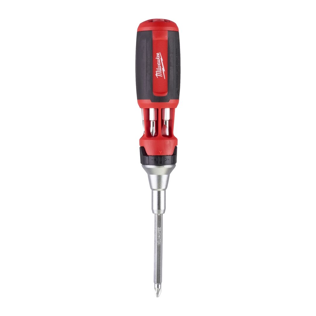 MILWAUKEE Schraubendreher mit Ratsche inkl. 7 Bits PH/PZ/TX/SL