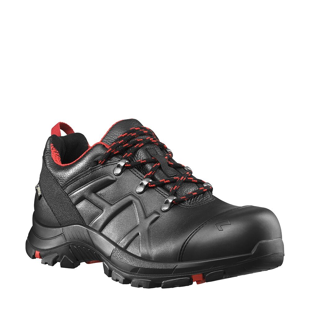HAIX Sicherheitsschuhe Safety 54 S3 Gr. 45 UK 10 low ESD GTX black-red