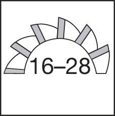 FORMAT Prismenfräser 90 Grad 50x14mm DIN847 HSS