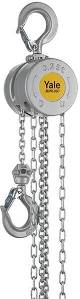 YALE Stirnradflaschenzug MINI 360 250kg 3mtr