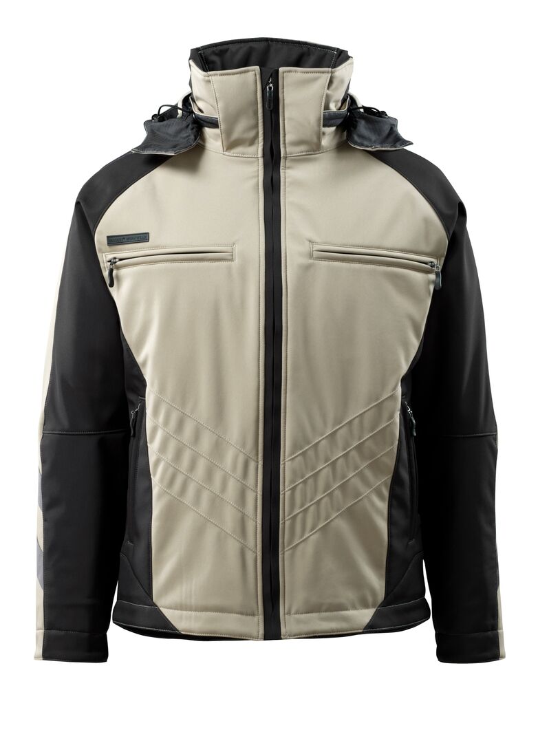 MASCOT Softshelljacke DARMSTADT Gr. S khaki/schwarz
