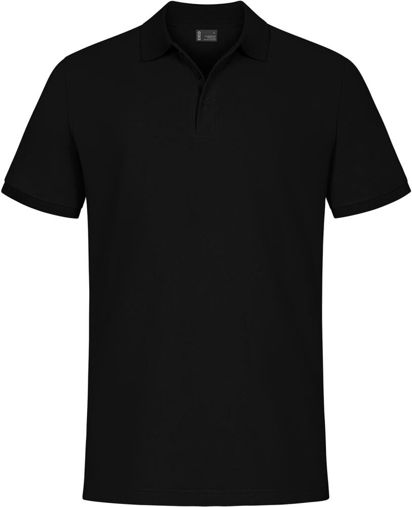 Promodore PROMODORO Mens Polo 60/40 black Größe 2XL