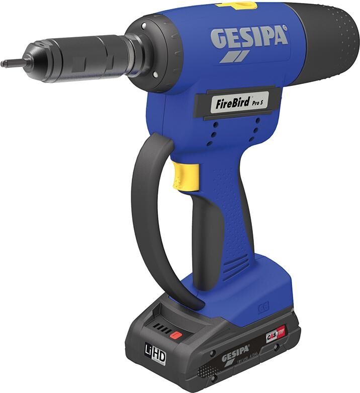 GESIPA Akku-Blindnietmuttergerät FireBird Pro S Gold L-BOXX