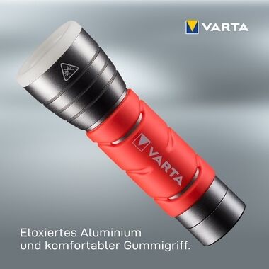 VARTA Taschenlampe Outdoor Sports LED 3xAAA rot 17627101421