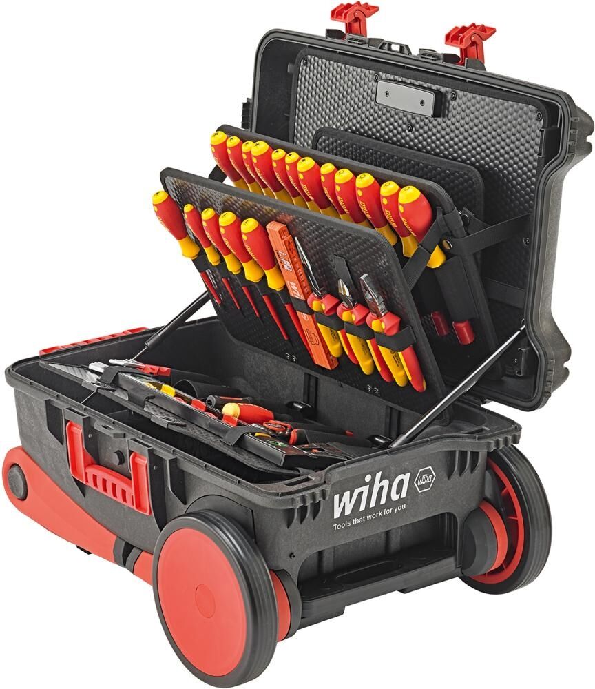 WIHA Werkzeugset XXL III Elektriker PREMIUM Edition 40-teilig