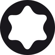 GEDORE Steckschlüsseleinsatz 1/2" Außen-TORX E18 TX 19 E18 6194500