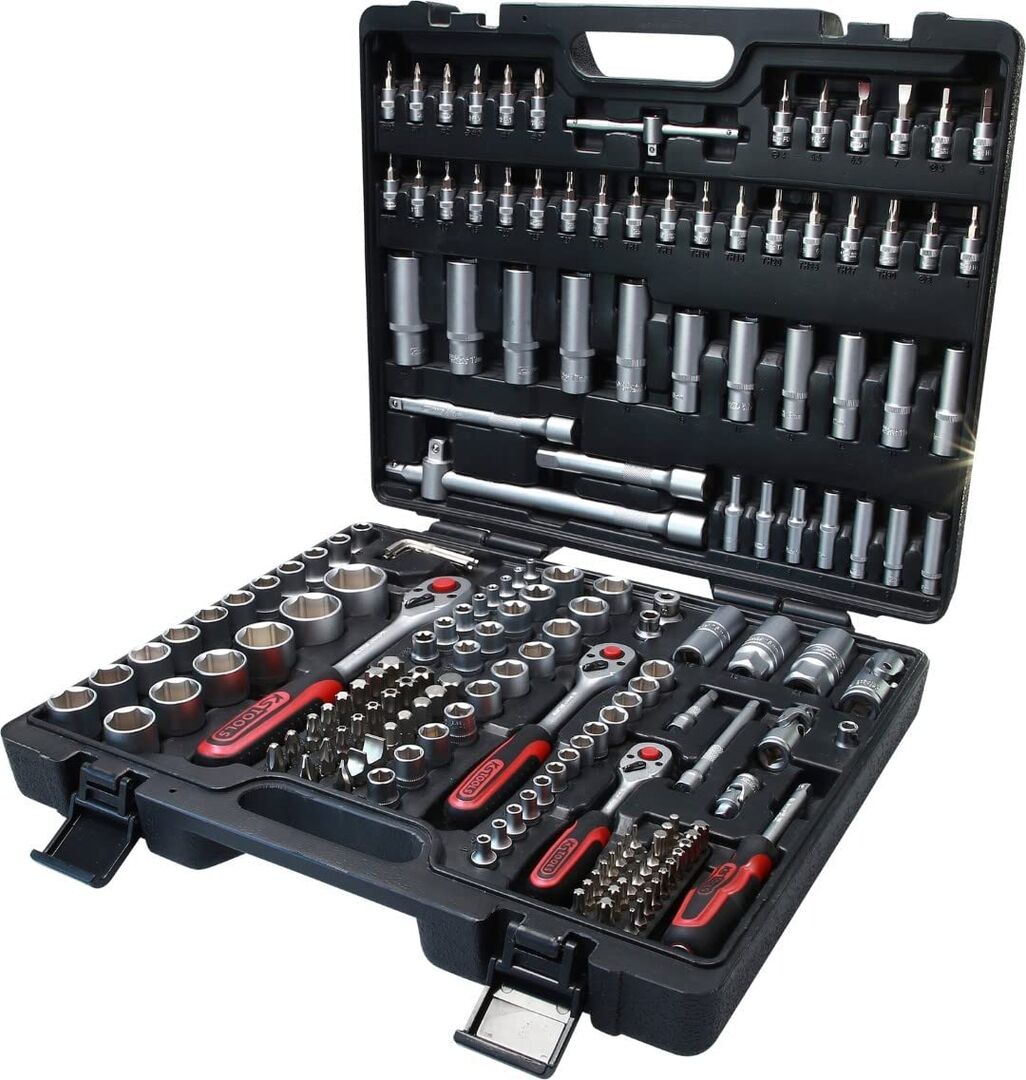 KS TOOLS Steckschlüssel Set 1/4" + 3/8" + 1/2" 179-teilig