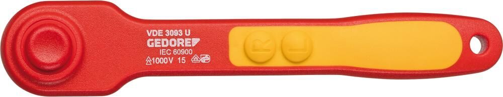 GEDORE VDE-Umschaltknarre 3/8" VDE 3093 U 2946599