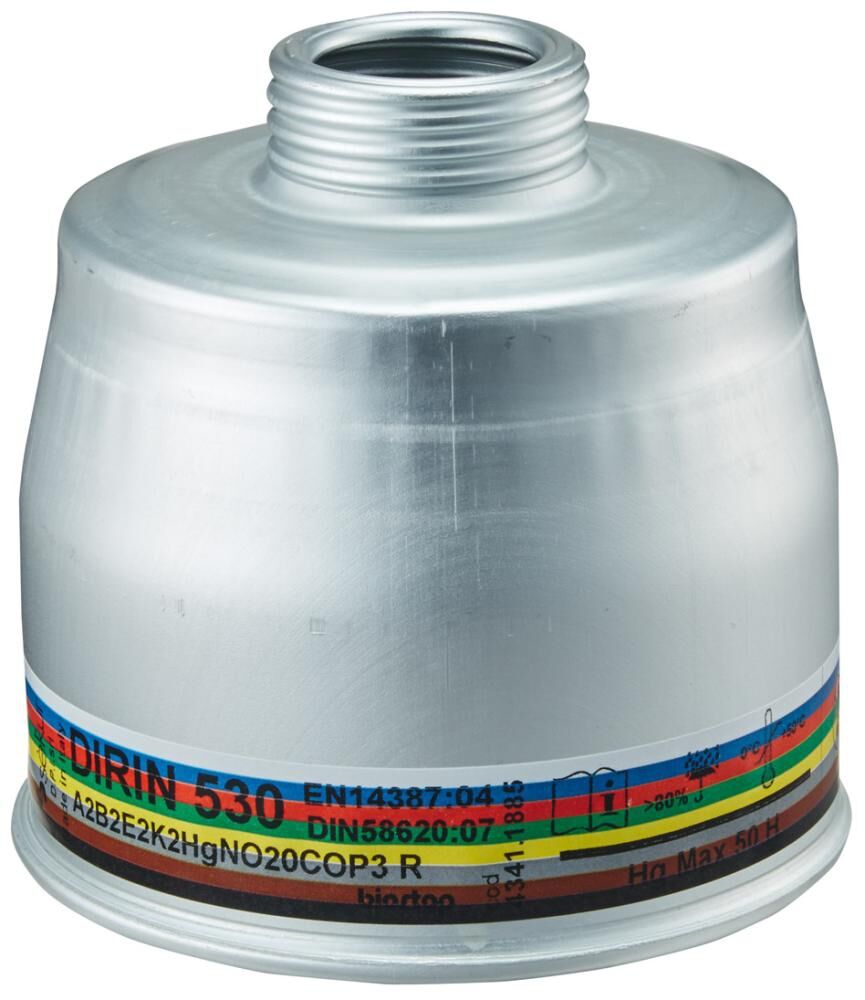 Mehrbereichskombifilter ABEK2HgNO20COP3R D