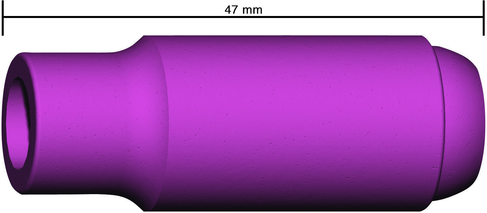 Keramikgasdüsen Gr. 10 16,0mm 47mm Lang SR17/26