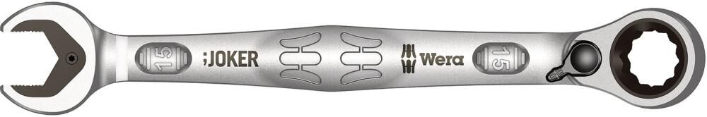 WERA Ringschlüssel Ratschenschlüssel 15mm JOKER switch
