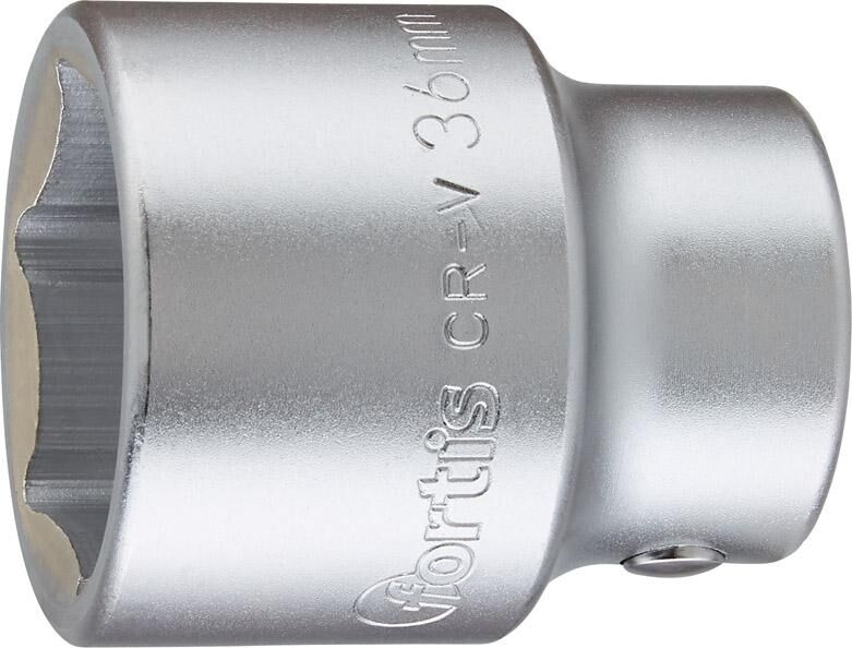 FORTIS Steckschlüsseleinsatz 3/4" 36mm sechskant