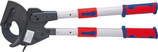 KNIPEX Kabelschneider mit Teleskopschenkeln 680mm Mehrkomponenten-Hülle 95 32 100