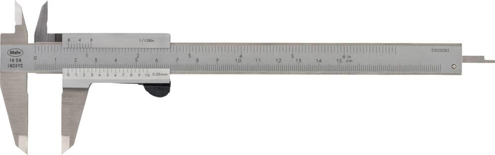 MAHR Taschenmessschieber 150mm Momentverstellung