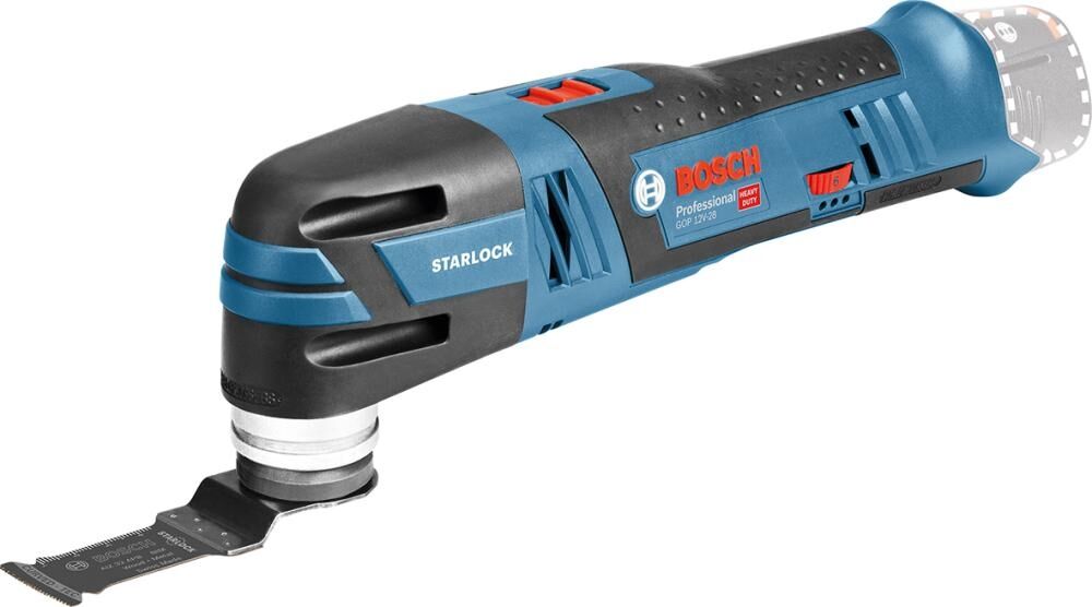 BOSCH Akku Multifunktionswerkzeug GOP 12V-28 ohne Akku & Ladegerät