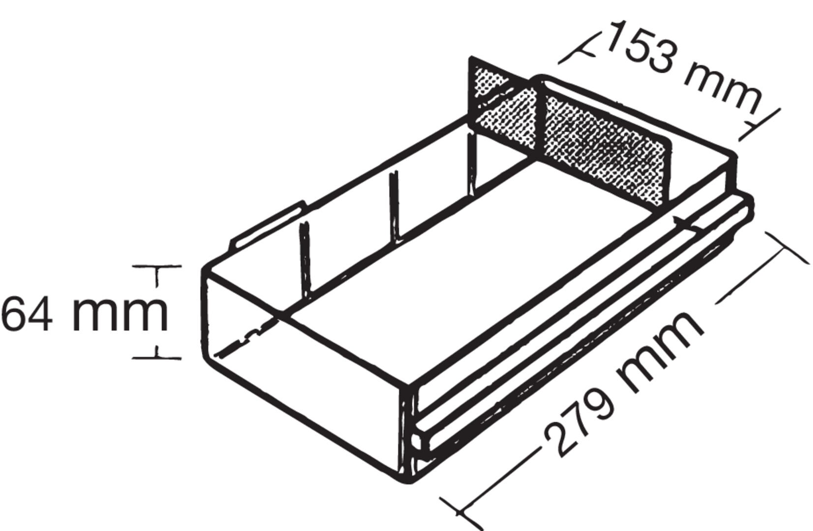 RAACO Etiketten Set a 8 Stk. für Schublade Typ E