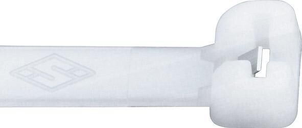 SAPISELCO Kabelbinder 4,5x200mm mit Stahlnase 100 Stück