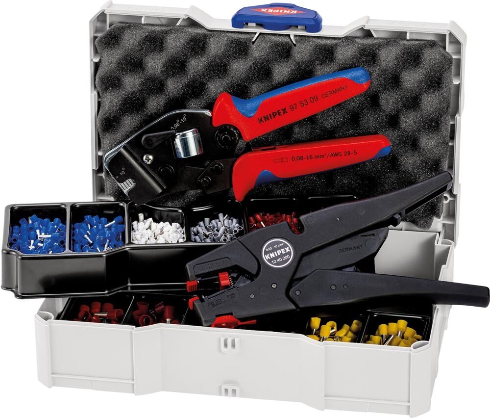 KNIPEX Crimp-Sortiment für Aderendhülsen 97 90 16