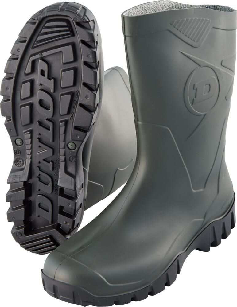 DUNLOP Gummistiefel Dee Calf PVC Gr. 44 grün/schwarz K580011
