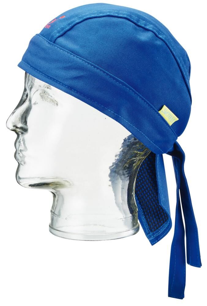 WELDAS Kopftuch Gewebe feuerfest blau 23-3612