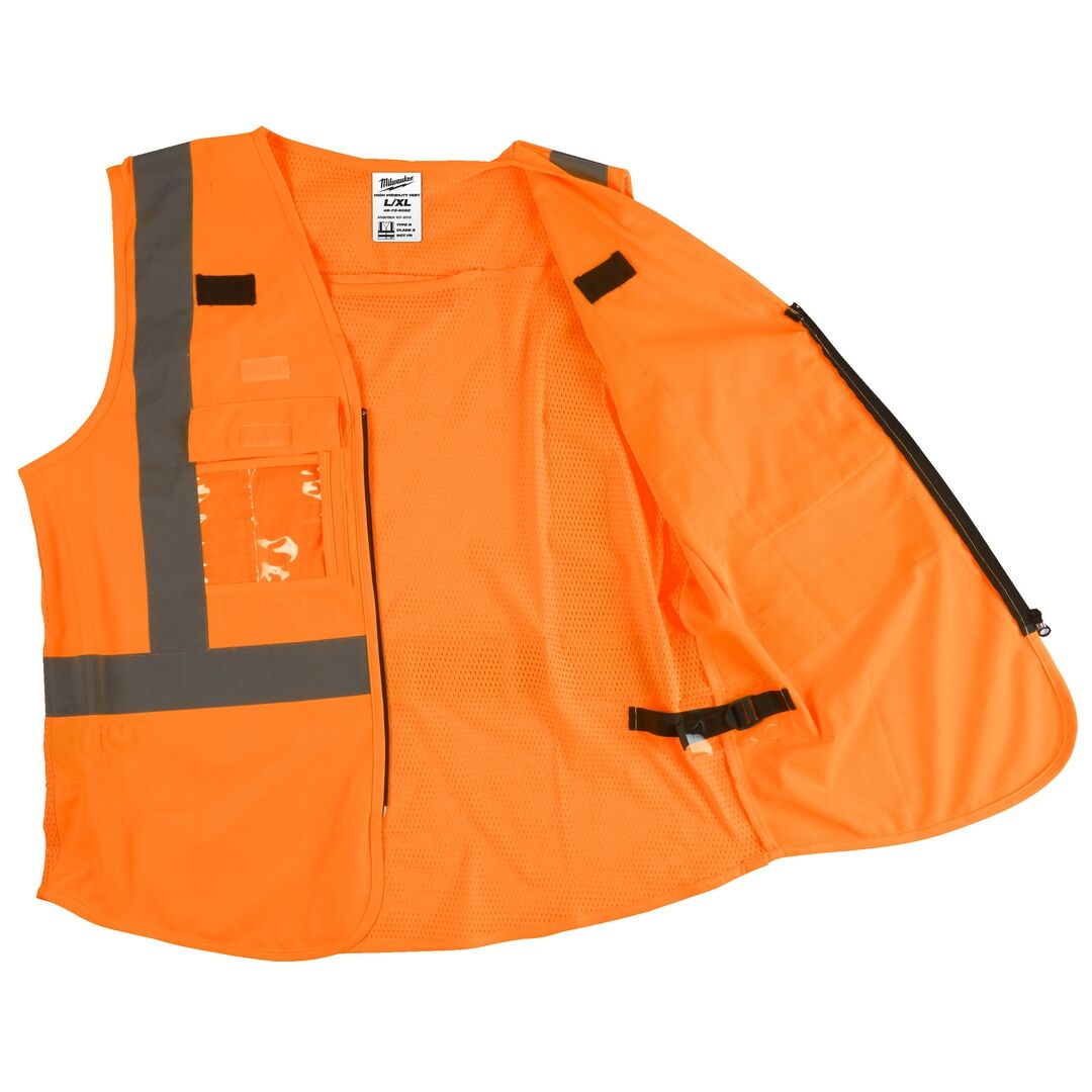 MILWAUKEE Warnschutzweste orange Gr. XXL/3XL