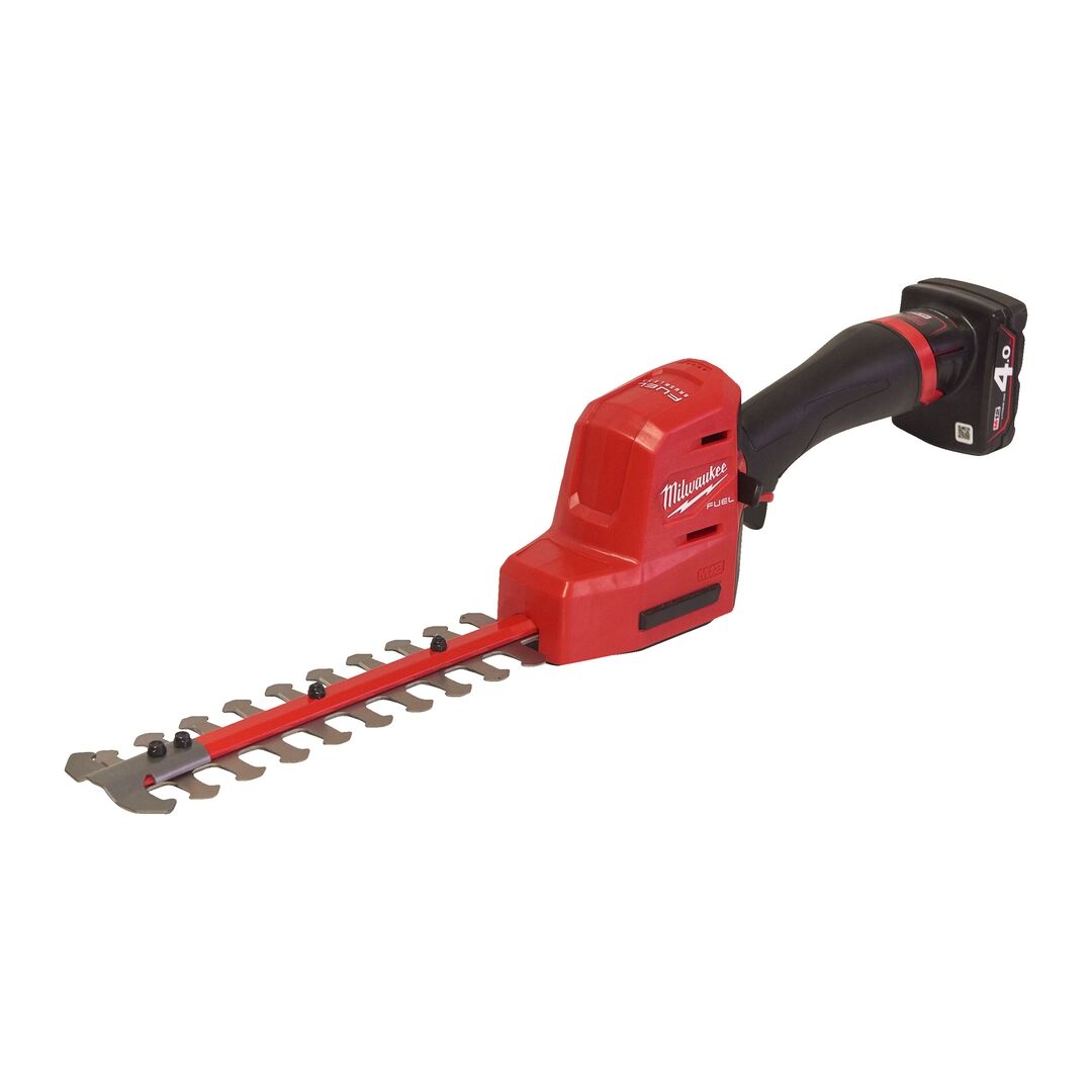 MILWAUKEE Akku-Heckenschere M12FHT20-402 2x12V 4Ah Ladegerät