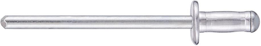 GESIPA Blindn.PolyBulb Alu/Stahl Flachrdk. 4,8x11,0