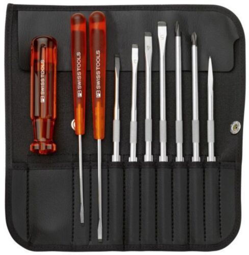 PB SWISS TOOLS Tools Wechselklingen-Set 10-teilig in Rolltasche