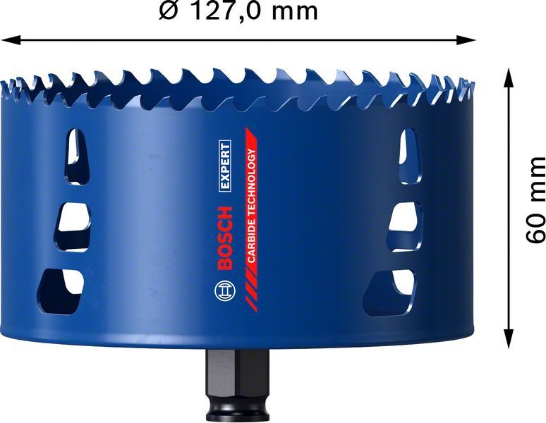 BOSCH Lochsäge EXPERT ToughMaterial 127mm