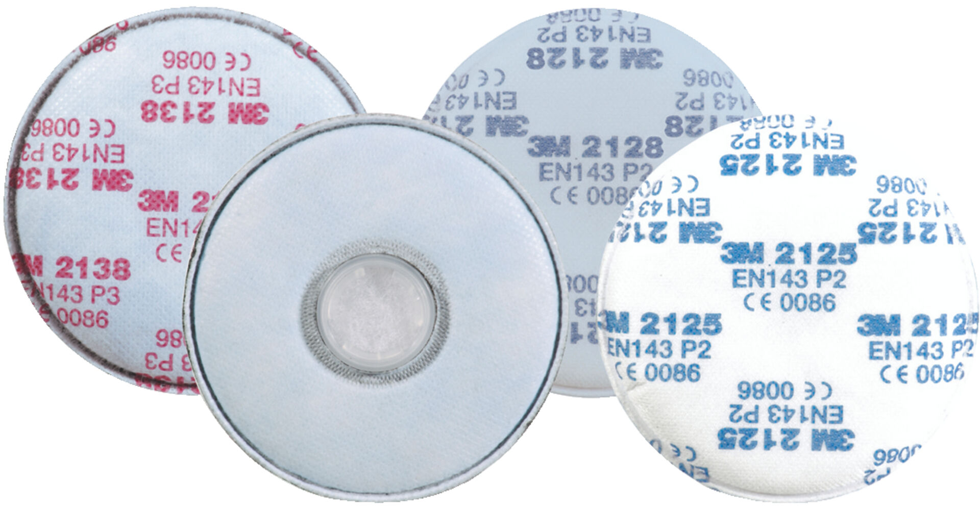 3M Partikel-Feinstaubfilter 2138 P3 mit Aktivkohle