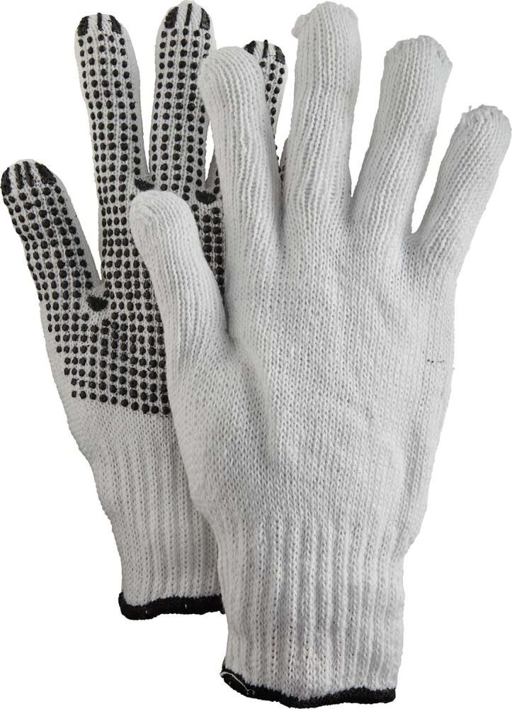 TEXXOR Strick-Handschuh Seestern Gr. 9 Grobstrick schwarze PVC-Noppen