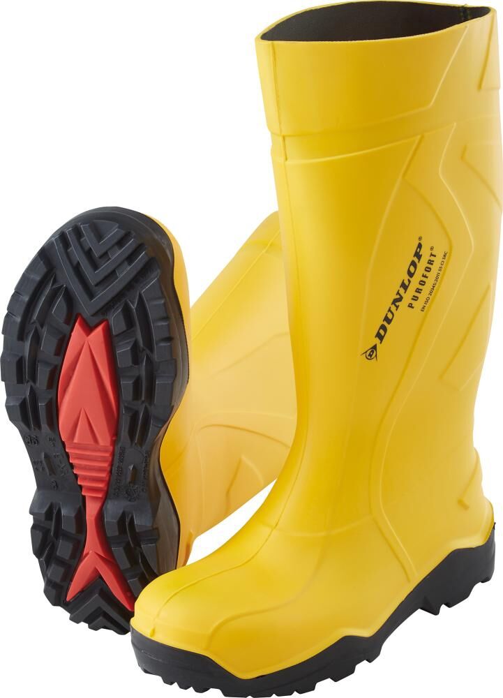 DUNLOP Sicherheitsstiefel Purofort+ S5CI gelb Gr. 40