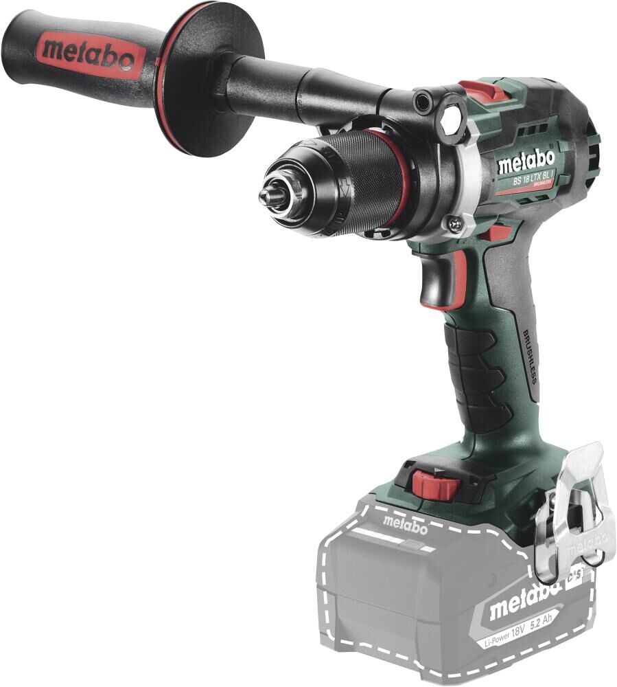 METABO Akku-Bohrschrauber BS 18 LTX BL I ohne Akku & Ladegerät metaBOX