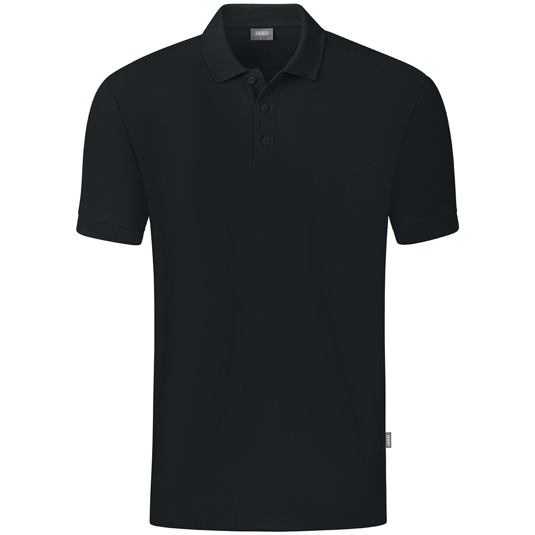JAKO Polo Organic Herren C6320 Gr. 5XL schwarz