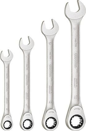 GEDORE Maulschlüsselsatz mit Ringratsche in Tasche S 7 R-04 2303949