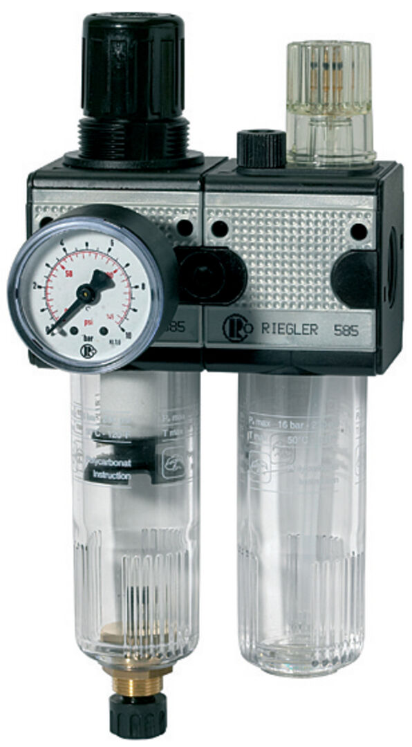 RIEGLER Wartungseinheit multifix G1 0,5-10bar 2-tlg. BG5