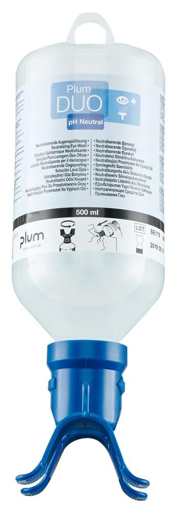 PLUM Augenspülflasche Duo 500ml pH neutral